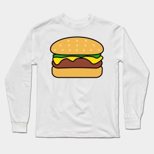 Burger design Long Sleeve T-Shirt